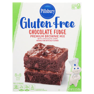 Pillsbury Premium Chocolate Fudge Brownie Mix with Chocolate Chips 15.5 oz