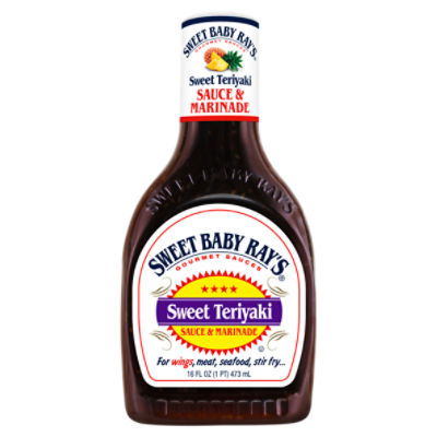 Sweet Baby Ray's Sweet Teriyaki Sauce & Marinade, 16 fl oz - The Fresh  Grocer