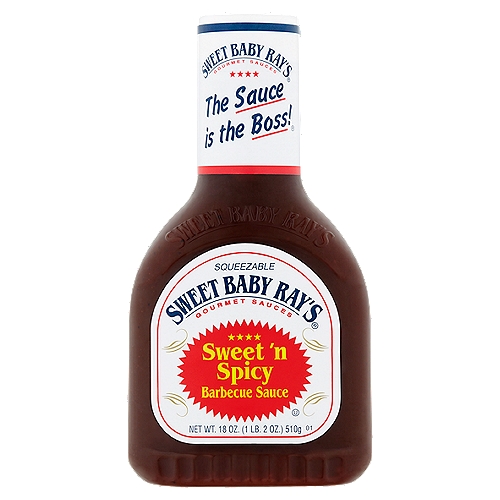 Sweet Baby Ray's Sweet 'n Spicy Barbecue Sauce, 18 oz