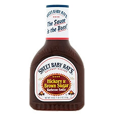 Sweet Baby Ray's Hickory & Brown Sugar, Barbecue Sauce, 18 Ounce