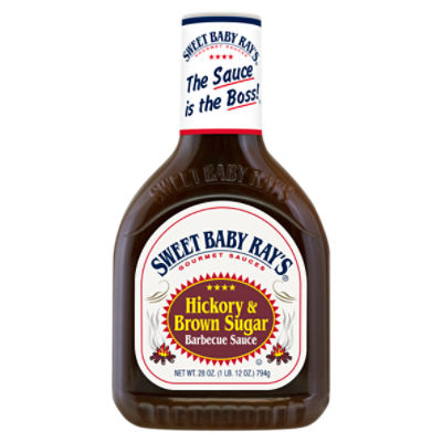 Sweet Baby Ray's Hickory & Brown Sugar Barbecue Sauce, 28 oz