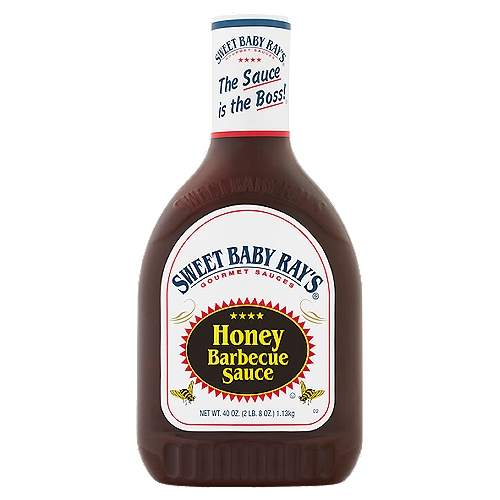 Sweet Baby Ray's Honey Barbecue Sauce, 40 oz
The Sauce is the Boss!®