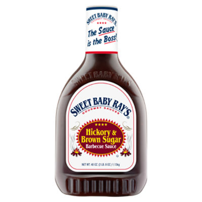 Sweet Baby Ray's Hickory & Brown Sugar Barbecue Sauce, 40 oz, 40 Ounce