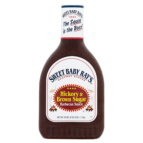 Sweet Baby Ray's Hickory & Brown Sugar Barbecue Sauce, 40 oz