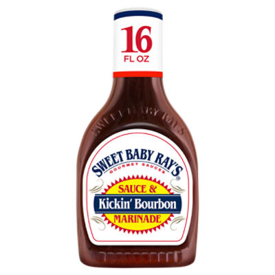 Sweet Baby Ray's Kickin' Bourbon Sauce & Marinade, 16 fl oz
