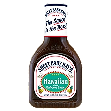 Sweet Baby Ray's Hawaiian Style, Barbecue Sauce, 18 Ounce