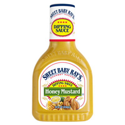 Sweet Baby Ray's Gourmet Sauces Honey Mustard Dipping Sauce, 14 fl oz