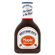 Sweet Baby Ray's Maple Natural Flavor, Barbecue Sauce, 18 Ounce