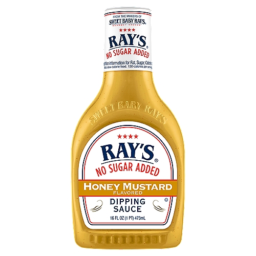 Ray's No Sugar Added Honey Mustard Flavored Dipping Sauce, 16 fl oz