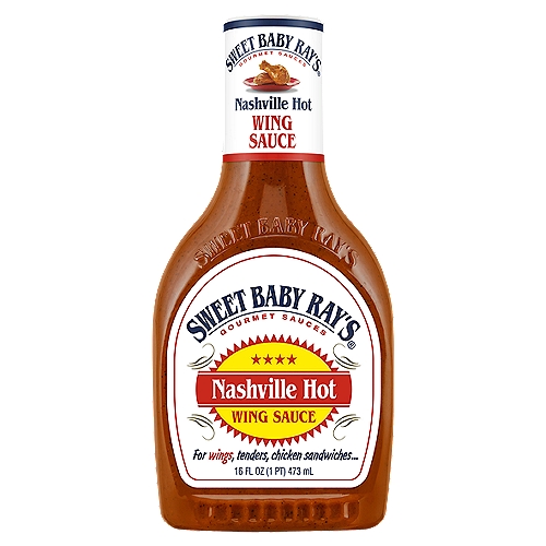 Sweet Baby Ray's Nashville Hot Wing Sauce, 16 fl oz