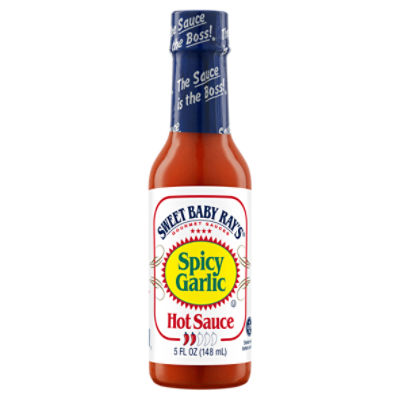 Sweet Baby Ray's Spicy Garlic Hot Sauce, 5 fl oz