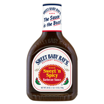 Sweet Baby Ray's Sweet 'n Spicy Barbecue Sauce, 28 oz