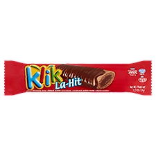 Klik La-Hit Crispy Bar Filled with Nougat Coated with Milk Chocolate, 1.23 oz