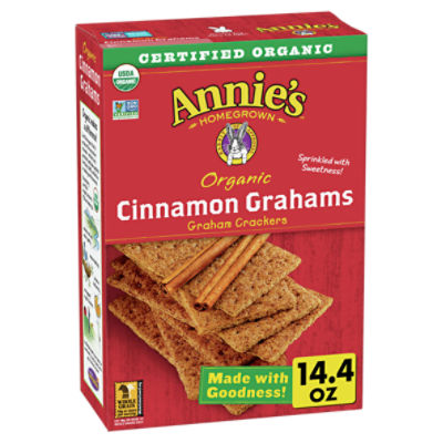 Annie's Homegrown Organic Cinnamon Graham Crackers