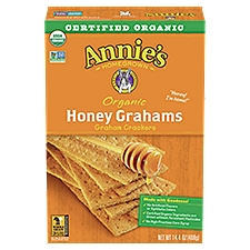 Annie's Homegrown Organic Honey Grahams, Crackers, 14.4 Ounce