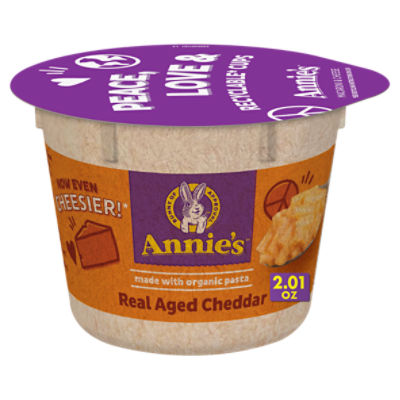 Annie's Real Aged Cheddar Macaroni & Cheese, 2.01 oz, 2.01 Ounce