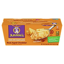 Annie's Homegrown Real Aged Cheddar, Macaroni & Cheese, 4.02 Ounce