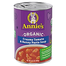 Annie's Homegrown Organic Creamy Tomato & Bunny Pasta Soup, 14.3 oz