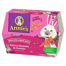 Annie's Yummy Bunnies & Cheddar, Pasta & Cheese, 1.4 Ounce