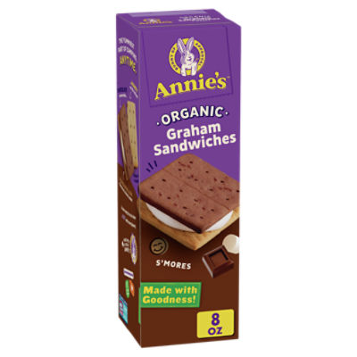 Annie's Organic S'mores Graham Sandwiches, 8 oz