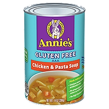 Annie's Gluten Free Chicken & Pasta, Soup, 14 Ounce