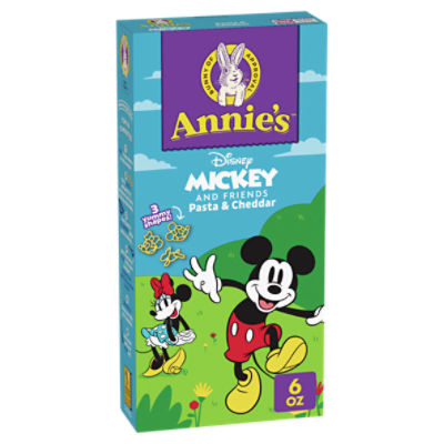 Annie's Disney Mickey and Friends Pasta & Cheddar, 6 oz