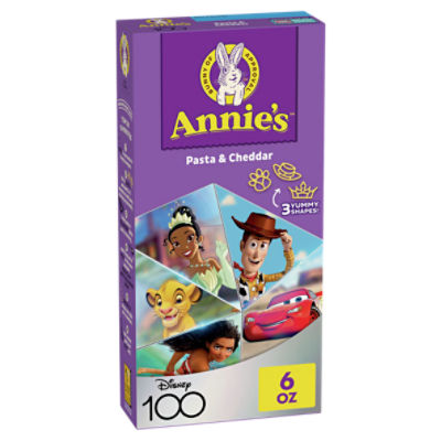 Annie's Disney 100 Pasta & Cheddar, 6 oz, 6 Ounce