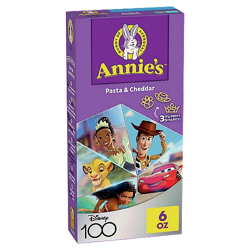 Annie's Disney 100 Pasta & Cheddar, 6 oz