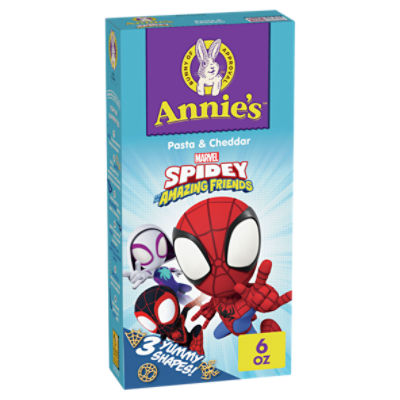 Annie's Marvel Spidey and His Amazing Friends Pasta & Cheddar, 6 oz, 6 Ounce