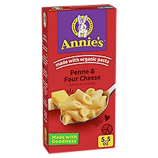 Annie's Penne & Four Cheese Pasta & Cheese, 5.5 oz