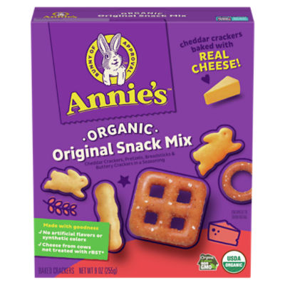 Annie's Homegrown Organic Original Snack Mix, 9 oz