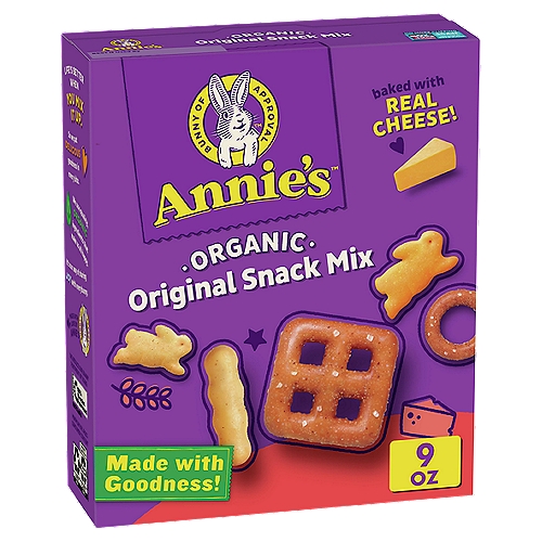 Annie's Homegrown Organic Original Snack Mix, 9 oz