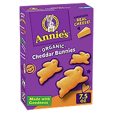 Annie's Organic Cheddar Bunnies Baked Crackers, 7.5 oz