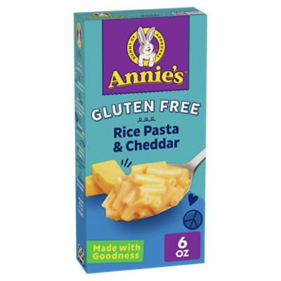 Annie's Gluten Free Rice Pasta & Cheddar, 6 oz