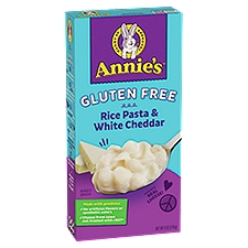 Annie's Gluten Free Rice Pasta & White Cheddar, 6 oz