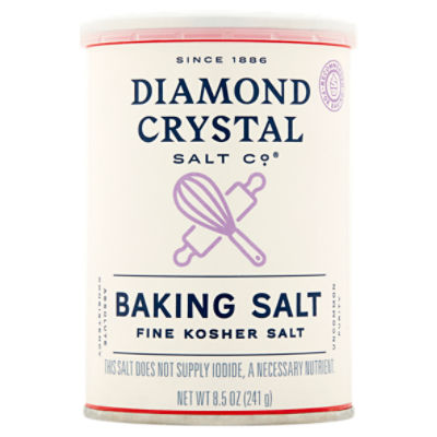 Diamond Crystal Salt Co. Fine Kosher Baking Salt, 8.5 oz