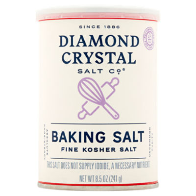 Diamond Crystal Salt Co. Fine Kosher Baking Salt, 8.5 oz ShopRite