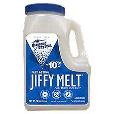 Diamond Crystal Jiffy Melt Fast Acting Blended Ice Melter, 12 lb