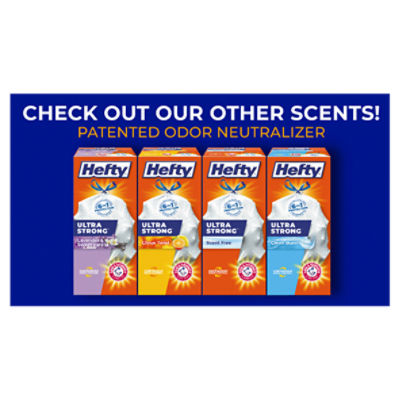  Hefty Ultra Strong Black out Scent Free 50 Ct. 13