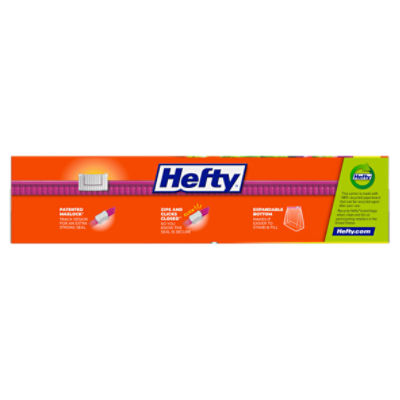 Save on Hefty Slider Half Gallon Storage Bags Order Online