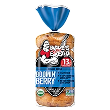Dave's Killer Bread Boomin' Berry Organic Bagels, 16.75 oz, 16.75 Ounce