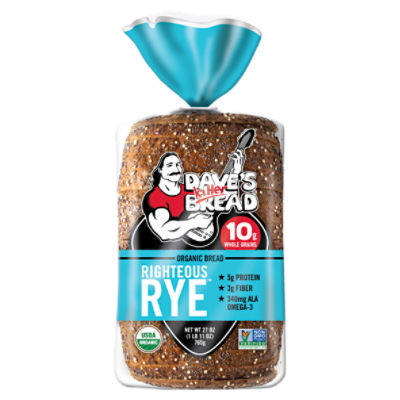 Dave's Killer Bread Righteous Rye Organic Bread, 27 oz