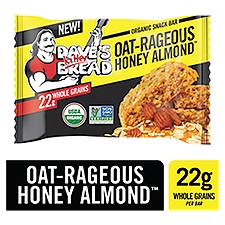 Dave's Killer Bread Oat-Rageous Honey Almond Organic Snack Bar, 1.75 oz
