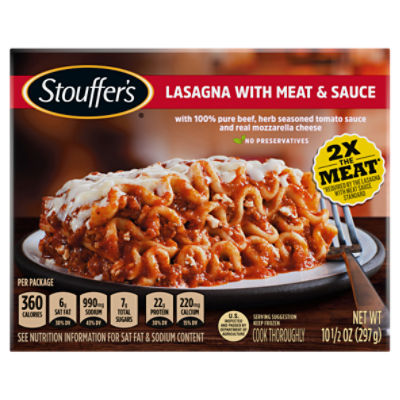 Stouffer's Classics Lasagna with Meat & Sauce, 10 1/2 oz