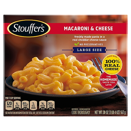 Stouffer's Macaroni and Cheese Frozen Entrée 20oz