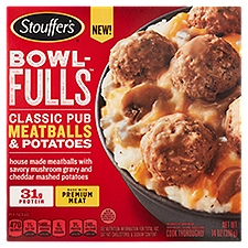 Stouffer's Classic Pub Meatballs & Potatoes Frozen Meal, 14 Ounce