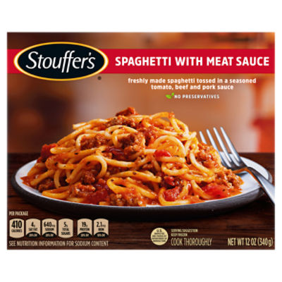 Stouffer's Spaghetti with Meat Sauce, 12 oz