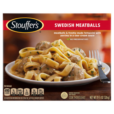 Stouffer's Classics Swedish Meatballs, 11 1/2 oz - ShopRite