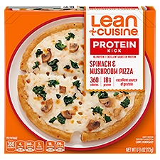 Lean Cuisine Protein Kick Spinach and Mushroom Frozen Pizza 6.125oz