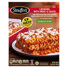 Stouffer's Family Size Lasagna with Meat & Sauce, 38 oz